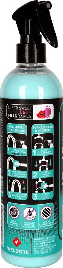 Sprej silikoni për biçikletë Weldtite Silicone Polish, 400ml, mbrojtës, transparent
