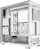 Куќиште компјутер Antec FLUX PRO, Full Tower, ATX, бело дрво