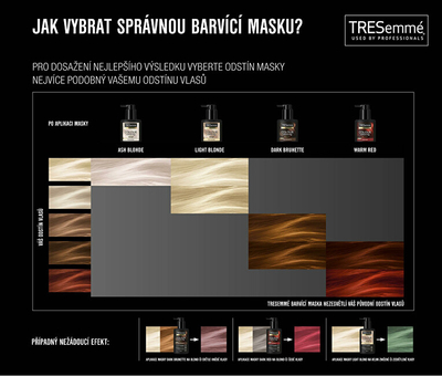 Maskë për flokë TRESemme Warm Blonde, 200 ml