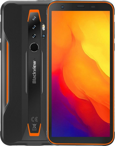 Celular me dy SIM Blackview BV6300 Pro, 5.7", 6/128 GB, i zi/portokalli