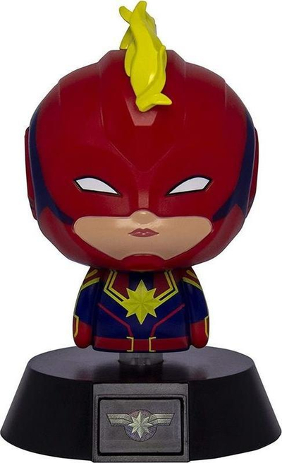 Llambë tavoline për fëmijë Marvel Captain America, 13.4x10.5cm, e kuqe
