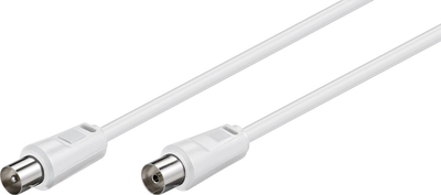 Kabllo antene Wentronic Goobay 11513, IEC koaksial 7.5 m, e bardhë