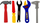 Set lodrash veglash LeanToys Little Handyman, 37 elemente, multikolor