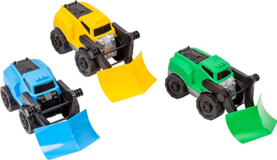 Lodër kamion ndërtimi Technok MIX, plastike, për kalamaj