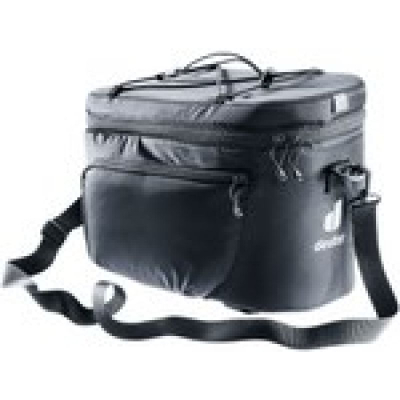 Çantë bagazhi për biçikletë Deuter Rack Bag 10, 10L, me mbulesë shiu, e zezë