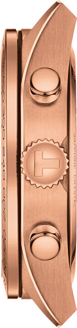 Orë dore për meshkuj Tissot PRS 516 Quartz Chronograph 2022, e hirtë