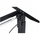 Kornizë tavoline Delta Desk EDF-90/135, elektrike, e rregullueshme 90-135cm, e zezë