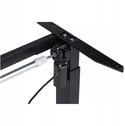 Kornizë tavoline Delta Desk EDF-90/135, elektrike, e rregullueshme 90-135cm, e zezë