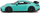 Maket makine Bburago Porsche 911 GT3, shkalla 1/24, diecast, jeshile e çelët
