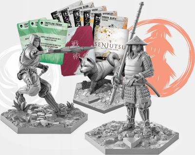 Zgjerim loje tavoline Senjutsu Shadow of Steel, për 1–4 lojtarë, moshat 14+, edicion polak