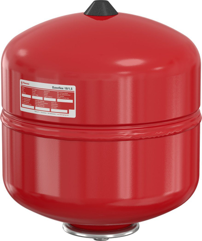 Enë zgjerimi Flamco Baseflex 18L, 6 bar, e kuqe