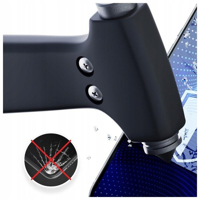 Folie mbrojtëse 3MK FlexibleGlass Pro për Apple iPhone 17 Pro, xham hibrid, transparente