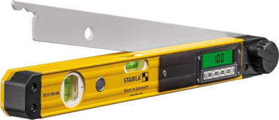 Matës këndi elektronik Stabila TECH 700 DA, 45 cm, ekran digjital, i verdhë