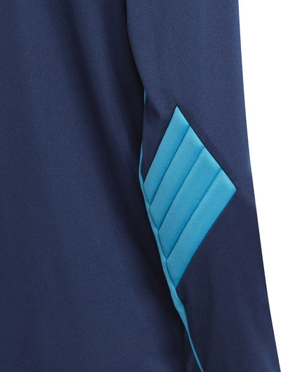 Bluzë sportive Adidas TeamWear, për kalamaj 116cm, poliester, blu navy