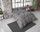 Mbulesë jorgani Libbo Anthracite Satin, 100% pambuk, me jastëkë, ngjyrë antracit