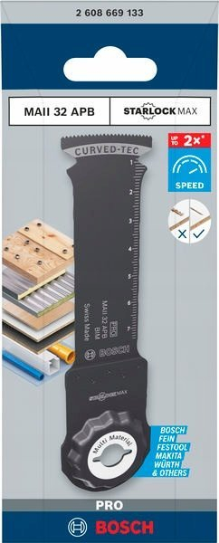 Teh multifunksional Bosch 2608669133, bi-metal, për dru dhe hekur