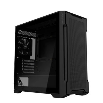 Kasë për PC GIGABYTE C102 GLASS, e zezë