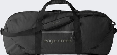 Çantë udhëtimi Eagle Creek No Matter What Duffel 90L, material ripstop, që s’çahet kollaj, mban ujë, e zezë