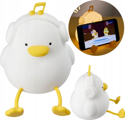 Llambë nate OEM Ducky, me prekje, bateri 1200 mAh, e bardhë