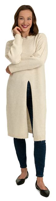 Triko Vero Moda VMPHILLIS Loose Fit 10290731 Birch