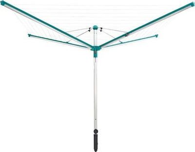 Tharëse rrotulluese rrobash Leifheit Linomatic 600 Deluxe, e gjelbër / e argjendtë