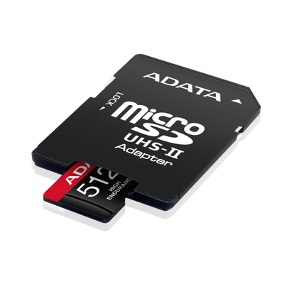Kartë memorie ADATA High Endurance MicroSDXC, 512GB, Class 10 UHS I U3 A2 V30