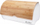 Kuti buke Elitehoff E-6034, metalike, kapak bambu, e bardhë