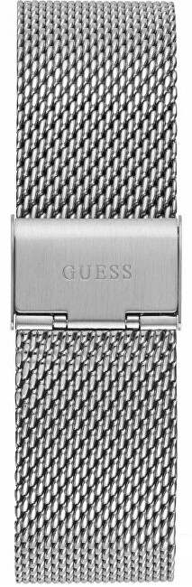 Orë për meshkuj Guess Continental GW0582G1, e argjendtë