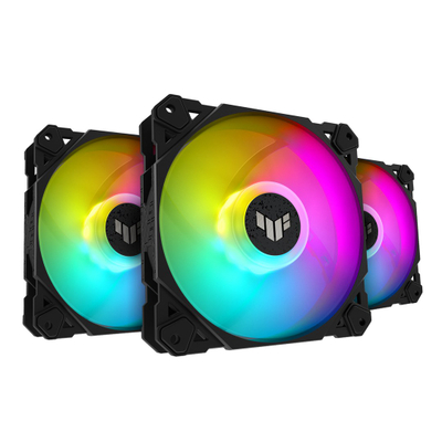 Ftohës ASUS TUF Gaming TF120 ARGB, 12 cm, i zi