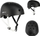 Helmetë mbrojtëse Nils Extreme MTW001, 58-61 cm, për patina dhe biçikletë, e zezë