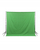 Sfond fotografik GlareOne Green Screen, pambuk, 1.8x3 m, jeshil