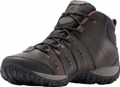 Çizme ecje Columbia WOODBURN II CHUKKA WP Omni-Heat, për burra, kafe