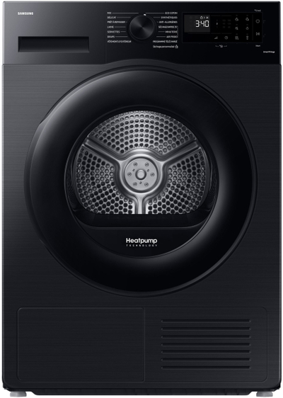 Сушара за алишта Samsung, 9kg, топлотна пумпа, WiFi SmartThings, бела