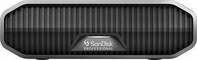 Disk i jashtëm SanDisk G-DRIVE, 8TB, 7200 RPM, USB Type-C 3.2 Gen 2, i zi