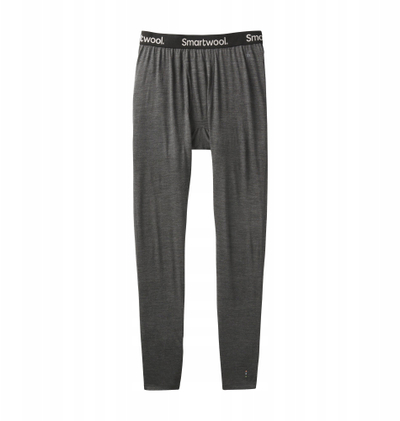 Pantallona termike Smartwool Classic All-Season Merino, shtresë bazë për meshkuj, lesh Merino, gri