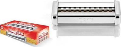 Aksesor për makinë paste Imperia Simplex iPasta Trenette 4 mm, çelik inox, argjendtë