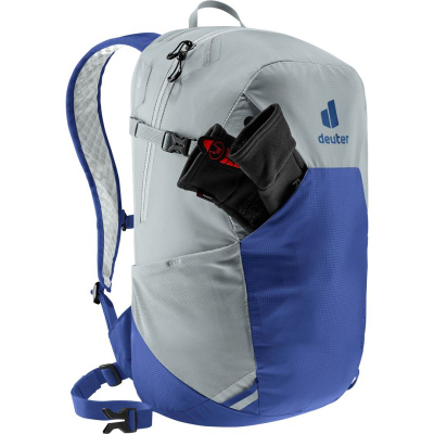 Çantë shpine për hiking Deuter Speed Lite 21, 21L, gati për sistem hidratimi, gri me vjollcë
