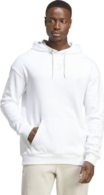 Bluzë me kapuç Adidas Juventus Chinese Story Hoodie M HS9802, pambuk, e bardhë