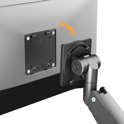 Krah monitori Maclean MC-968, 17-57", 27 kg, i zi
