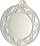 Medalje e përgjithshme, 40mm, me hapësirë për insert, argjend