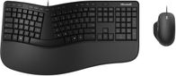Set tastierë dhe mi Microsoft Ergonomic Desktop, USB, me kabllo, i zi