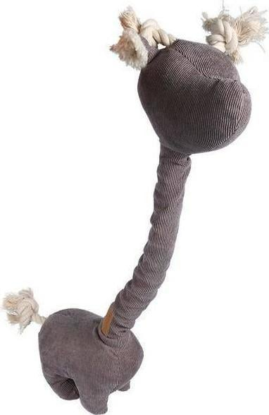 Мека играчка D&amp;D Жирафа, 52cm, сива
