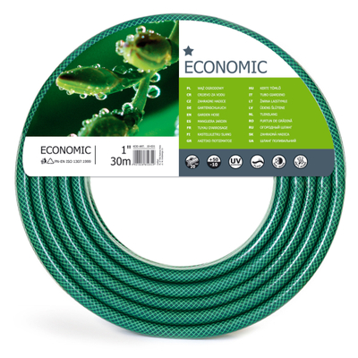 Zorrë kopshti Cellfast Garden ECONOMIC (10-031), 1", 30m, e gjelbër 