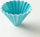 Dripper kafeje Origami M, porcelan, 2 4 filxhanë, turquoise