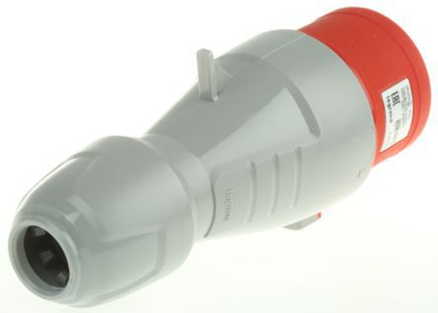 Prizë portative Legrand P17 Tempra Pro, 5P 32A 400V, IP44, e kuqe