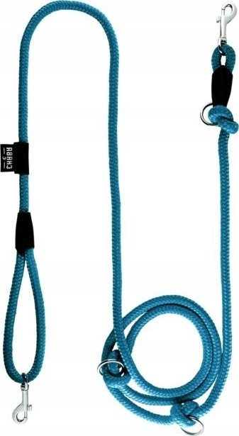 Litar qeni Chaba Adjustable Leash Cord M, 10mm, 2.6m, ngjyrë blu sea