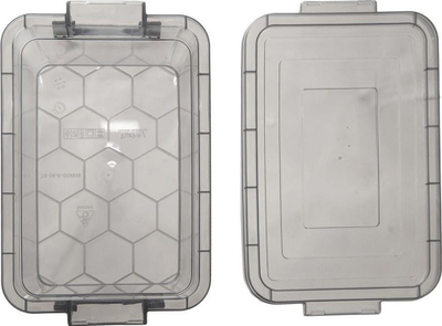 Kuti magazinimi UH Rectangle Multi, 5L, plastike, gri
