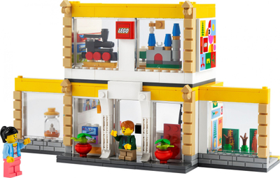 Lodër ndërtime LEGO Brand Store, set ndërtimi, mbi 500 pjesë, shumëngjyrëshe