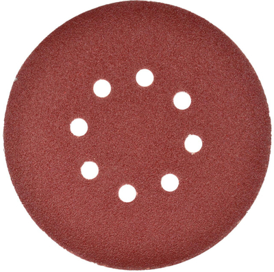 Disk zmerile Geko G78632, 150mm, P80, me 8 vrima