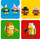 Set LEGO Super Mario The Bowser Express Train, tren ndërtimi, për fëmijë, shumëngjyrësh